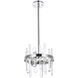 Serena 6 Light 12 inch Chrome Pendant Ceiling Light