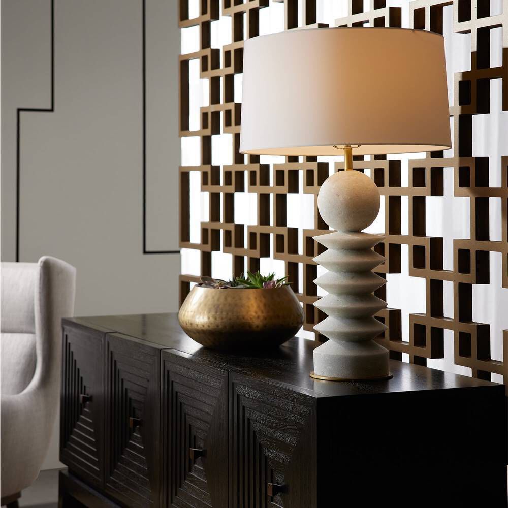 Roxbury 31.5 inch 150 watt Ivory Lamp Portable Light