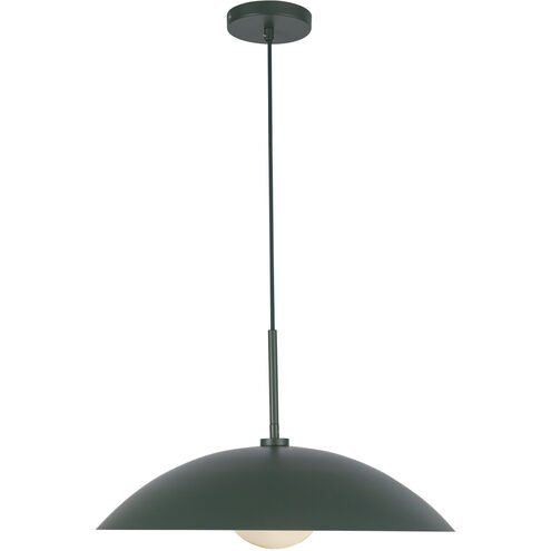 Regent 1 Light 19 inch Pine Green Pendant Ceiling Light