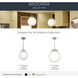 Andorra 1 Light Polished Nickel Pendant Ceiling Light