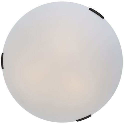 Orinoco 3 Light Ebony Flush Mount Ceiling Light