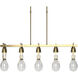 Apothecary 5 Light 40.50 inch Pendant