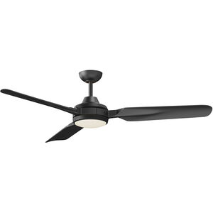 Fremont 60 inch Matte Black Ceiling Fan