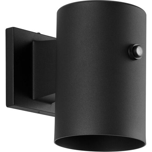 CYL RNDS LED 7 inch Black Outdoor Wall Lantern, Progress LED