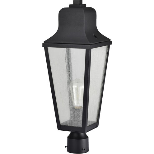 Lawrence 1 Light 22.75 inch Matte Black Outdoor Post Light