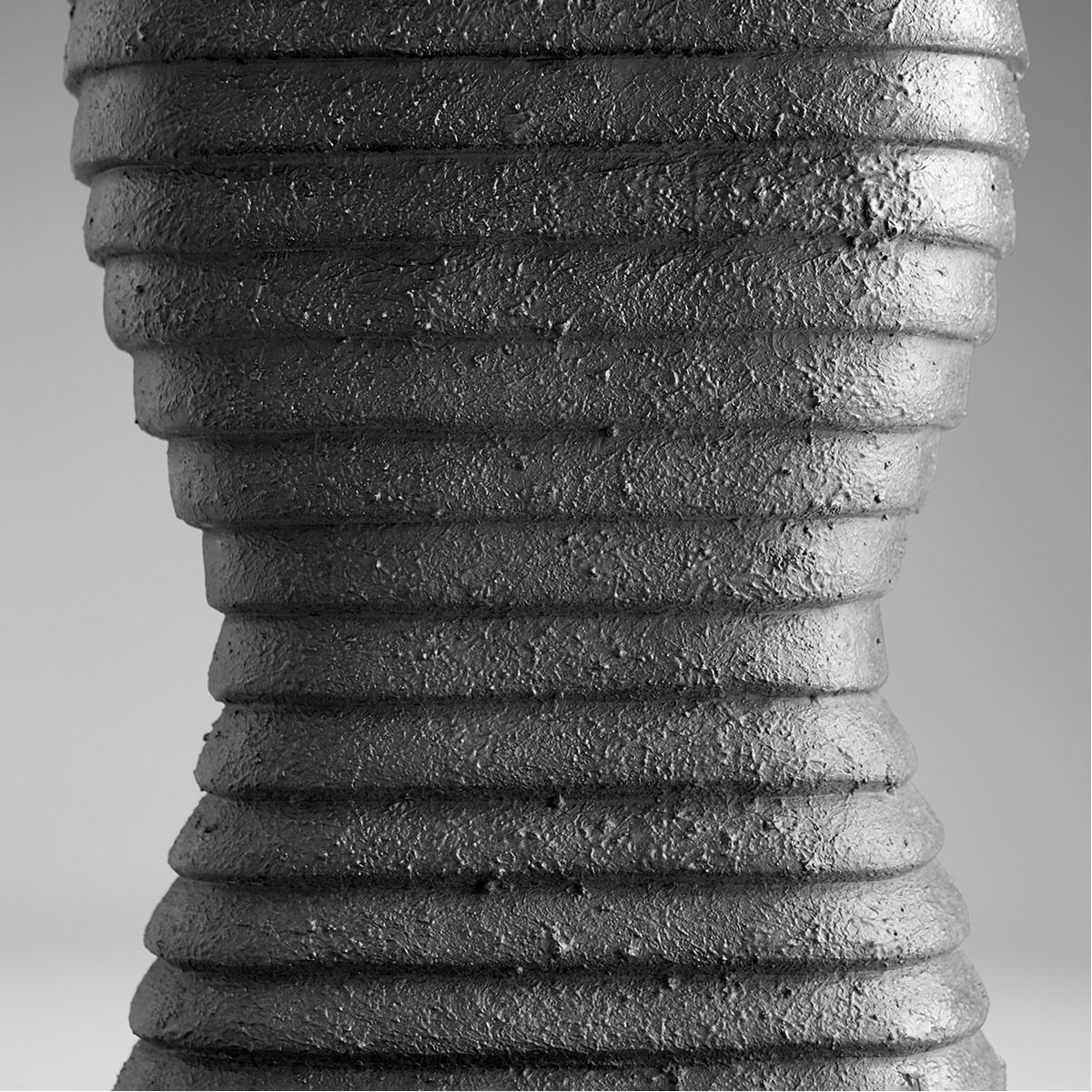 Moonstone Gray Planter, Large