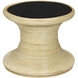 Raven 18 inch Natural with Cream Stool