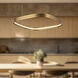 Yukon Pendant Ceiling Light in Vintage Brass