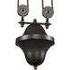 Farmhouse 3 Light 56 inch Oil Rubbed Bronze Linear Chandelier Ceiling Light