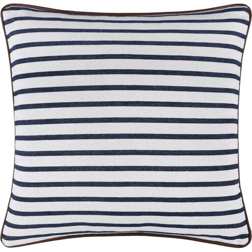 Charlize 18 inch Navy Pillow Kit in 18 x 18, Square