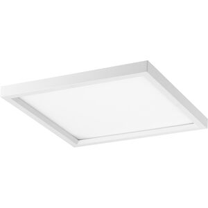 Square LED 15 inch White Flush Mount Ceiling Light