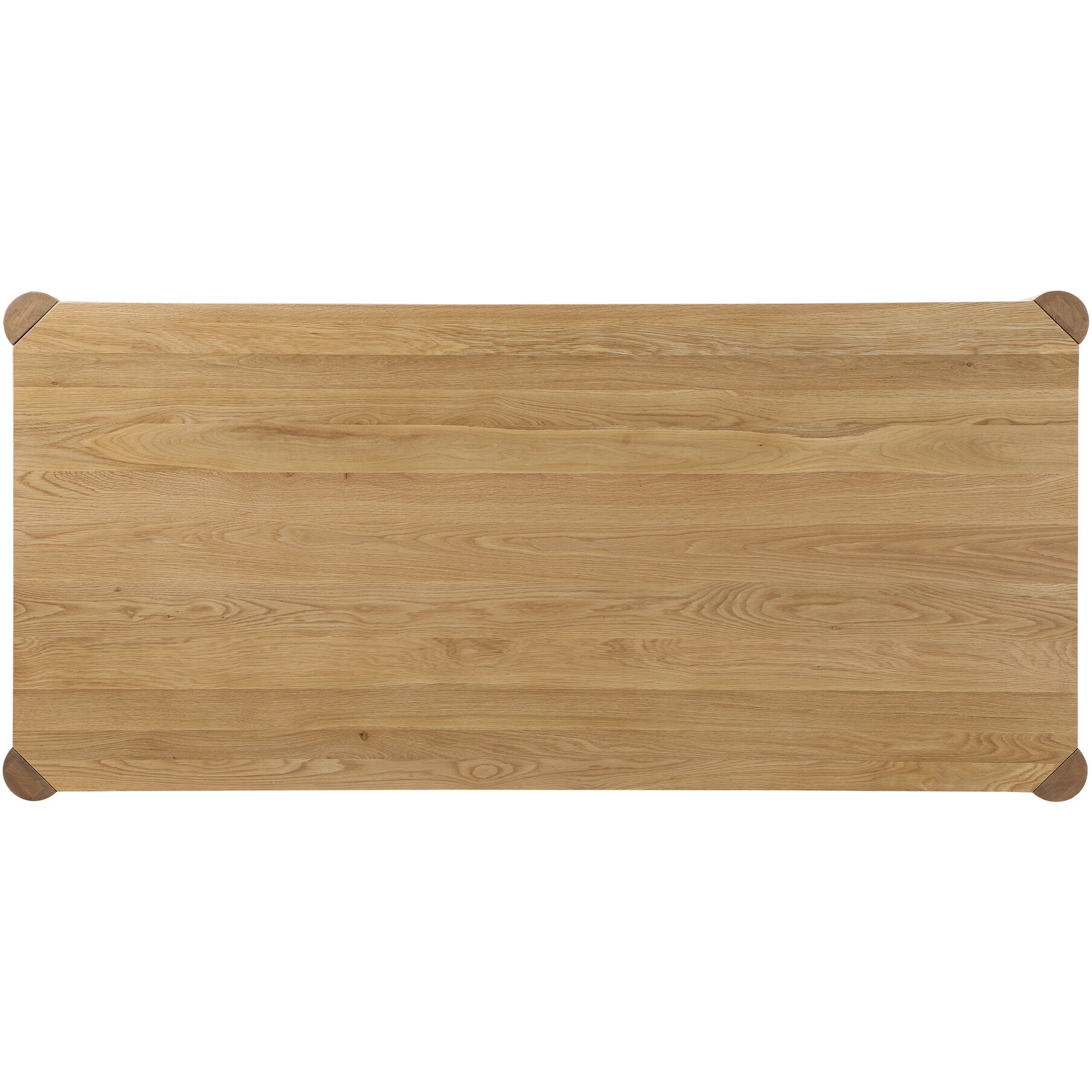 Post 76 X 36 inch White Dining Table, Small