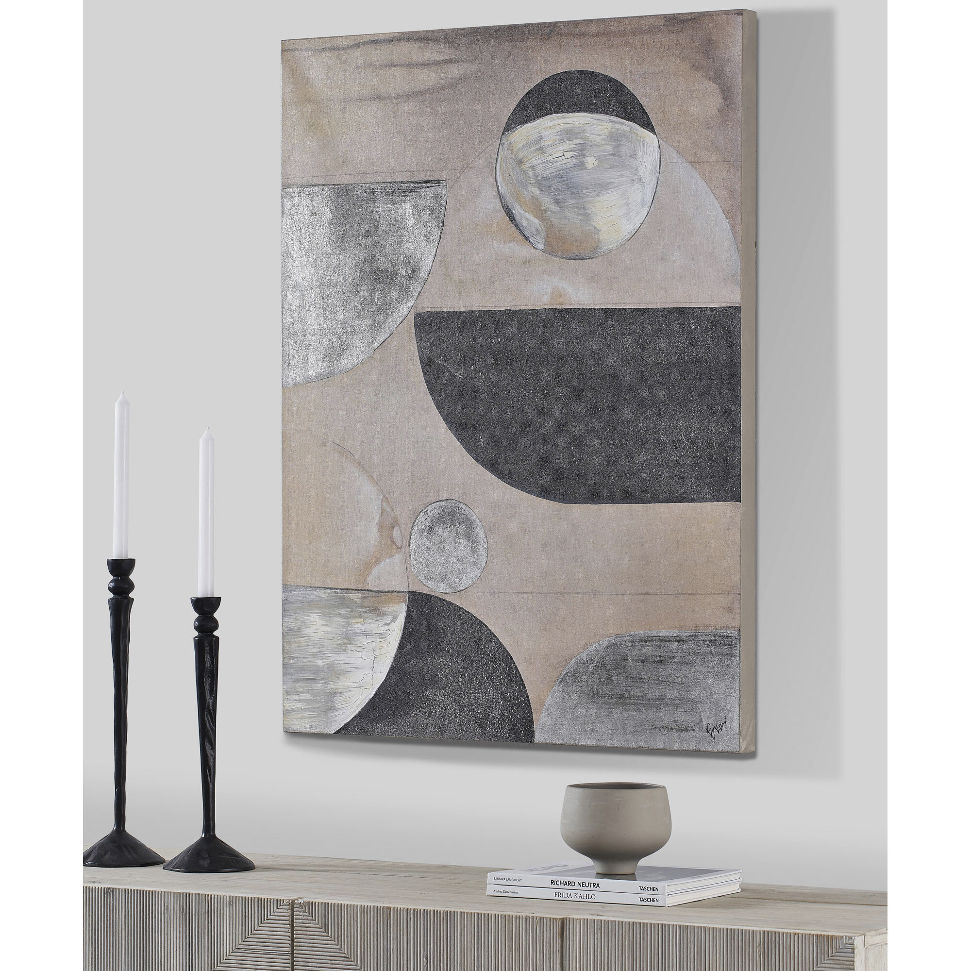 Endeavour Multicolor Canvas Art