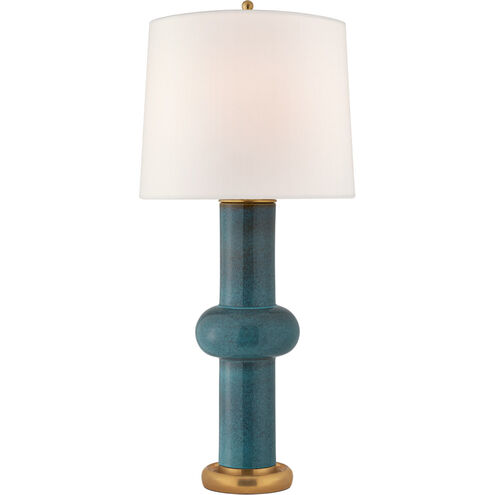 Thomas O'Brien Bibi 36 inch 60.00 watt Oslo Blue Table Lamp Portable Light, Large