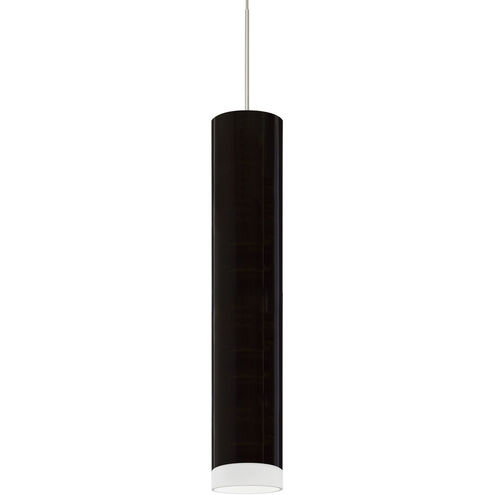 Cafe 1 Light Satin Nickel Pendant Ceiling Light