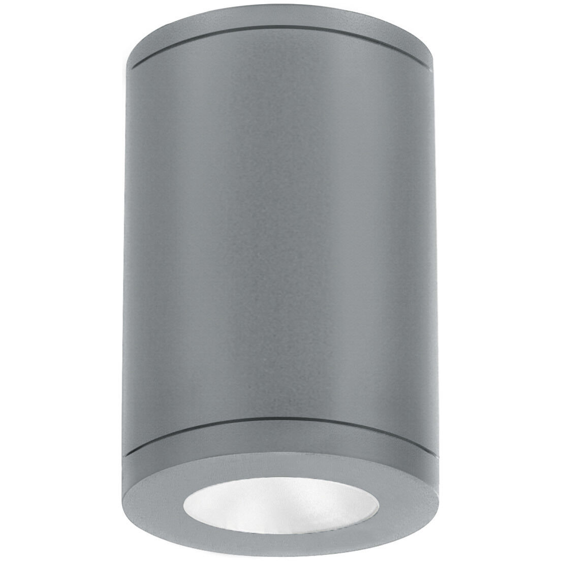 Tube Arch LED 4.88 inch Graphite Outdoor Flush in Spot, 90, Color Changing