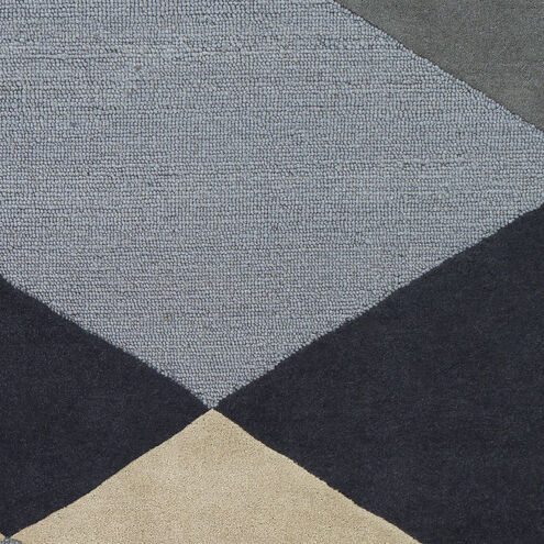 Kennedy 72 X 48 inch Ink Blue Rug in 4 X 6, Rectangle