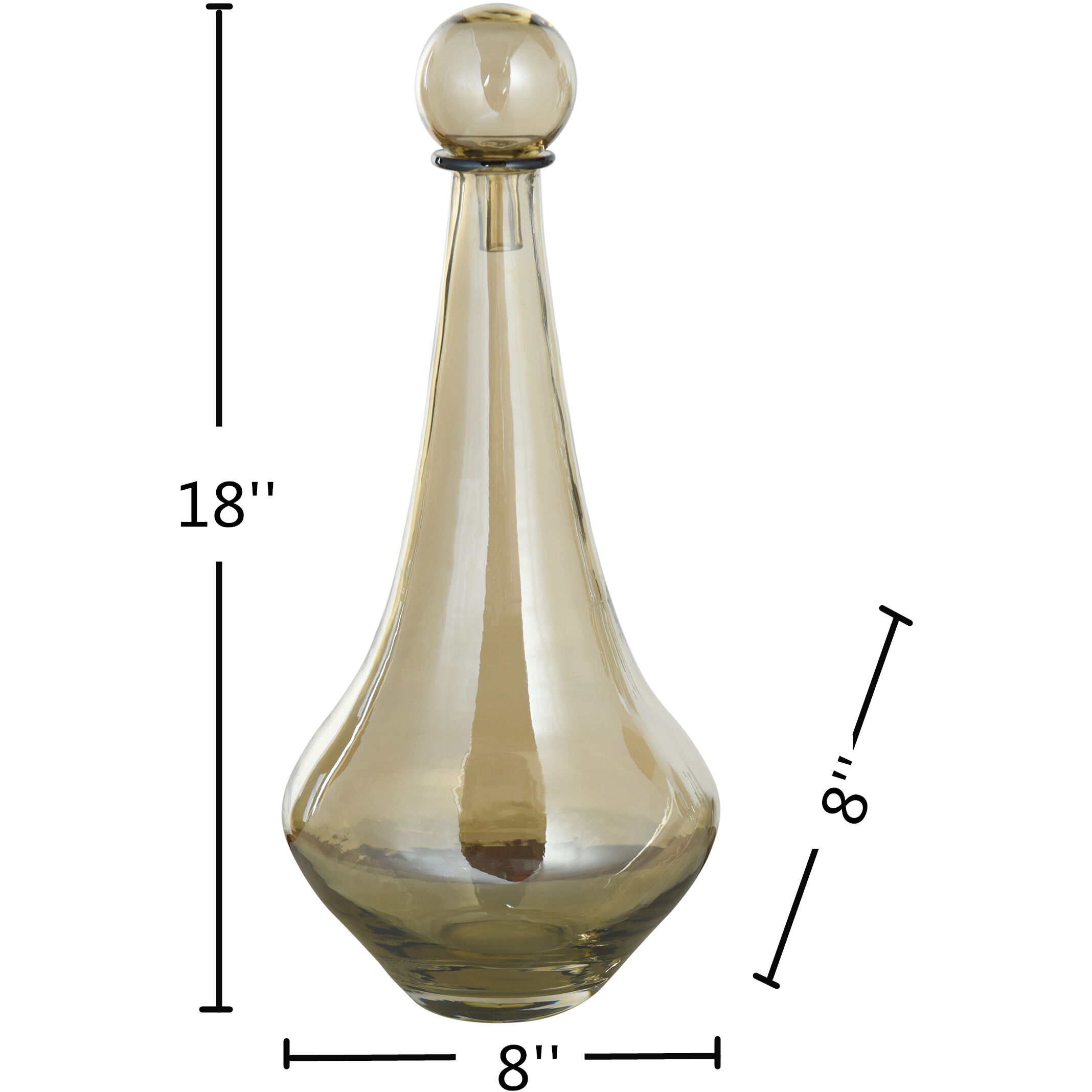 Pawn 17.8 X 8 inch Vase