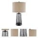 Muller 31 inch 100.00 watt Dark Bronze Table Lamp Portable Light