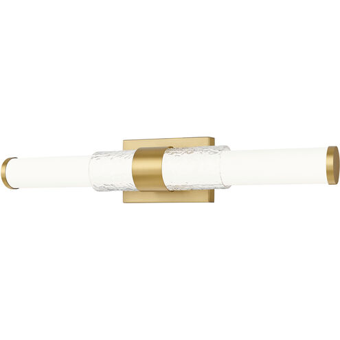 Egon LED 25 inch Modern Gold Bath Vanity Light Wall Light