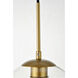 Baxter 5 Light 42 inch Brass Pendant Ceiling Light