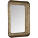 Alvaro 42.5 X 29.5 inch Plated Antique Brass Mirror