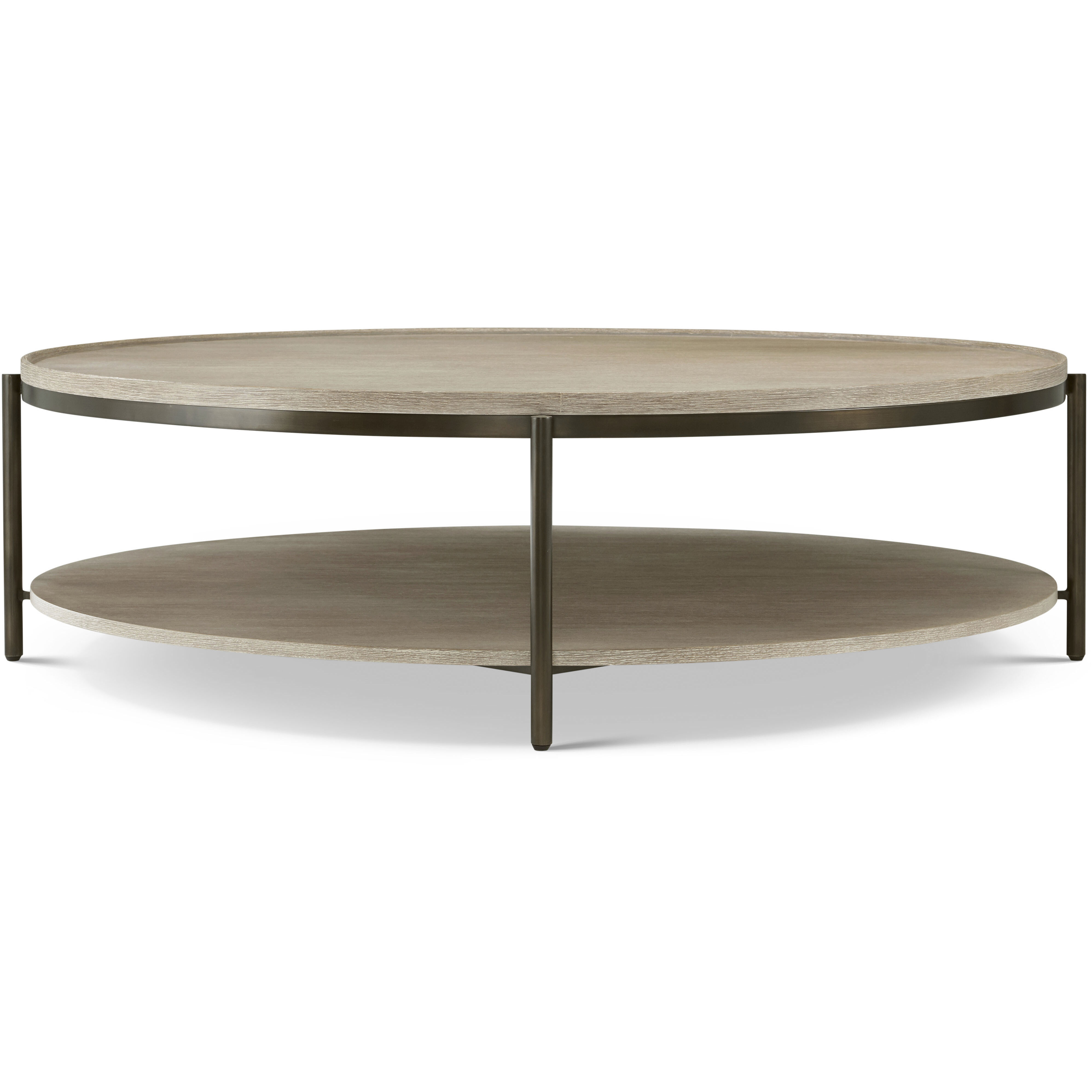 Repose 57 X 57 inch Grey Oak Coffee Table