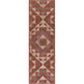 Ranch 96 X 30 inch Brown and Black Runner, Leather