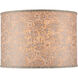 Nomad Beige/Ivory Drum Lamp Shade