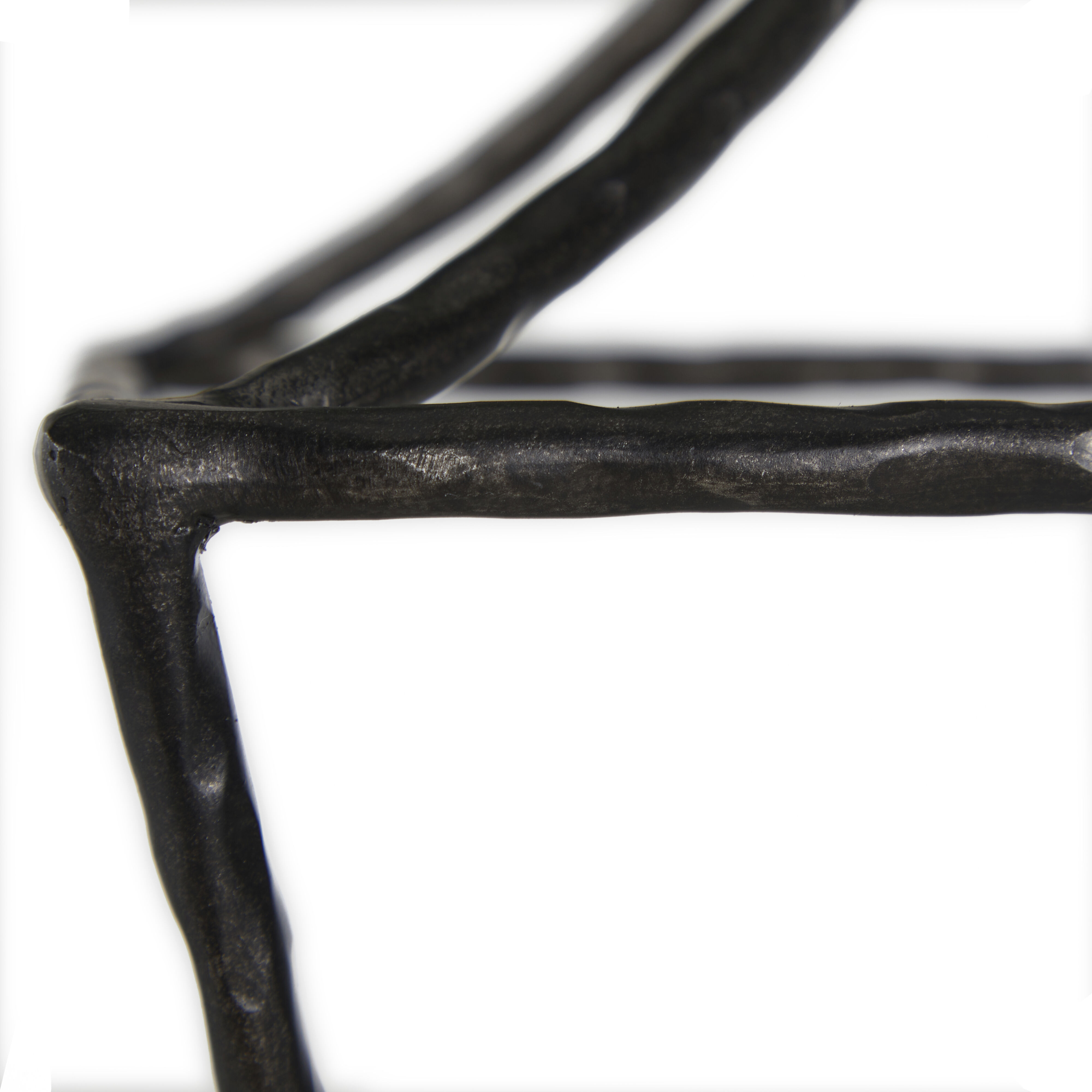 Clover 4 Light 12.5 inch Black Forged Iron Pendant Ceiling Light