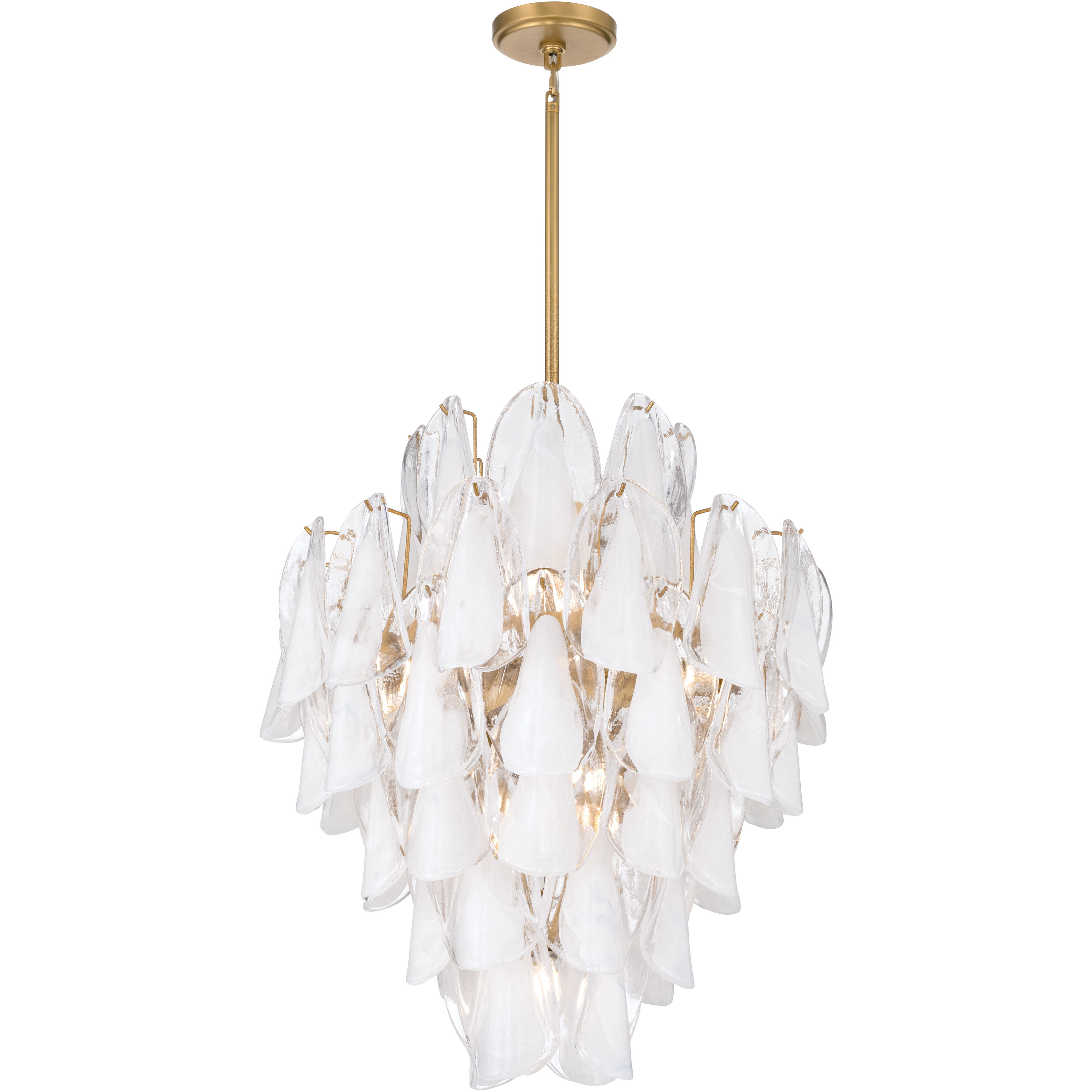 Verla Crest 13 Light 22.5 inch Legacy Brass Pendant Ceiling Light
