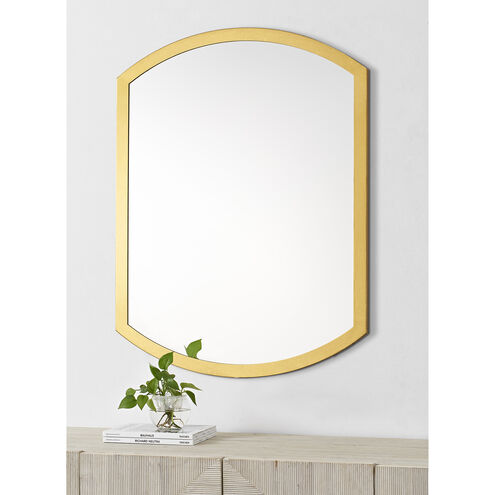 Vanessa 40 X 30 inch Gold and Clear Mirror