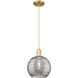 Arcadia Athens Deco Swirl 1 Light 10.00 inch Mini Pendant