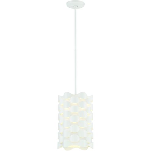 Coastal Current LED 9 inch Sand White Mini Pendant Ceiling Light