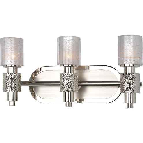 Ashington LED 18 inch Polished Satin Nickel Bath Vanity Wall Light
