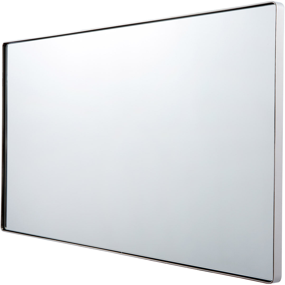 Kye 40 X 22 inch Polished Nickel Wall Mirror, Varaluz Casa