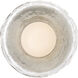 Nev LED 9 inch Polished Nickel Sconce Wall Light