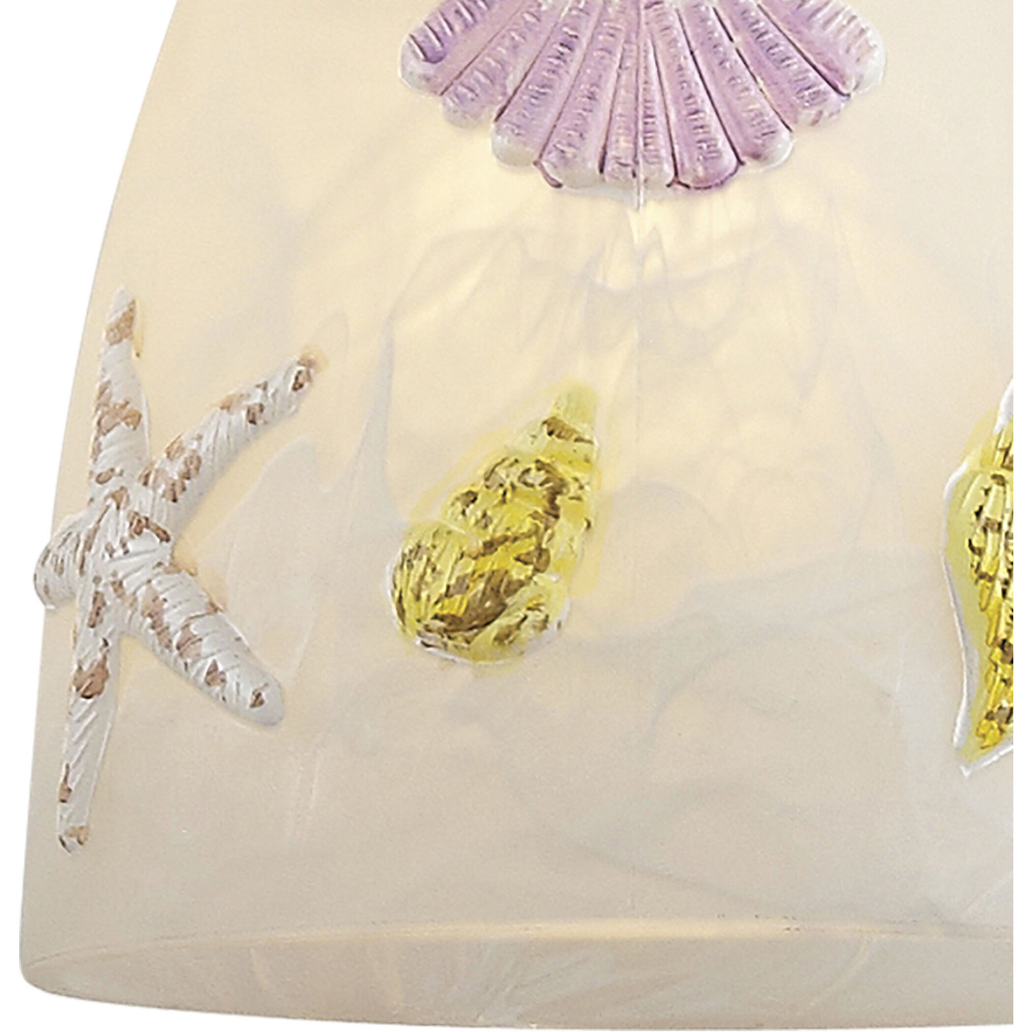 Seashore 1 Light 7 inch Satin Nickel Pendant Ceiling Light