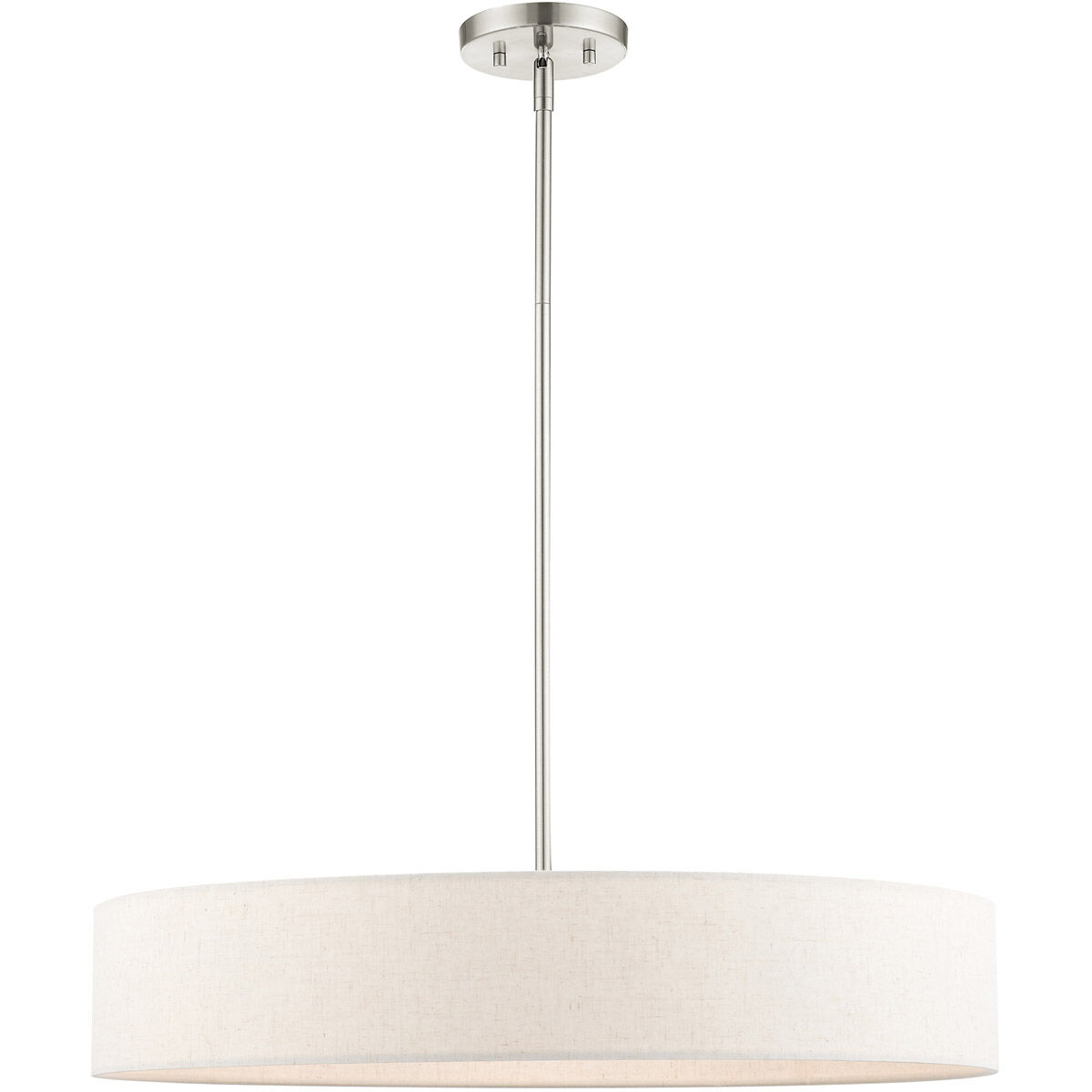 Venlo 5 Light 26 inch Brushed Nickel Pendant Ceiling Light