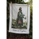 Habit de Caffetier White with Multicolor Towel