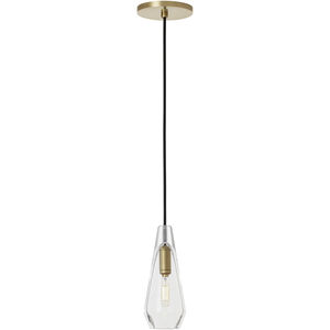 Sean Lavin Lustra 1 Light 3.7 inch Natural Brass Line-Voltage Pendant Ceiling Light in No Lamp