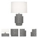 Small Dolly 21.38 inch 150 watt Smoky Taupe Accent Lamp Portable Light in Fondine