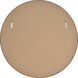 Posadas 36 X 36 inch Matte Black and Clear Mirror