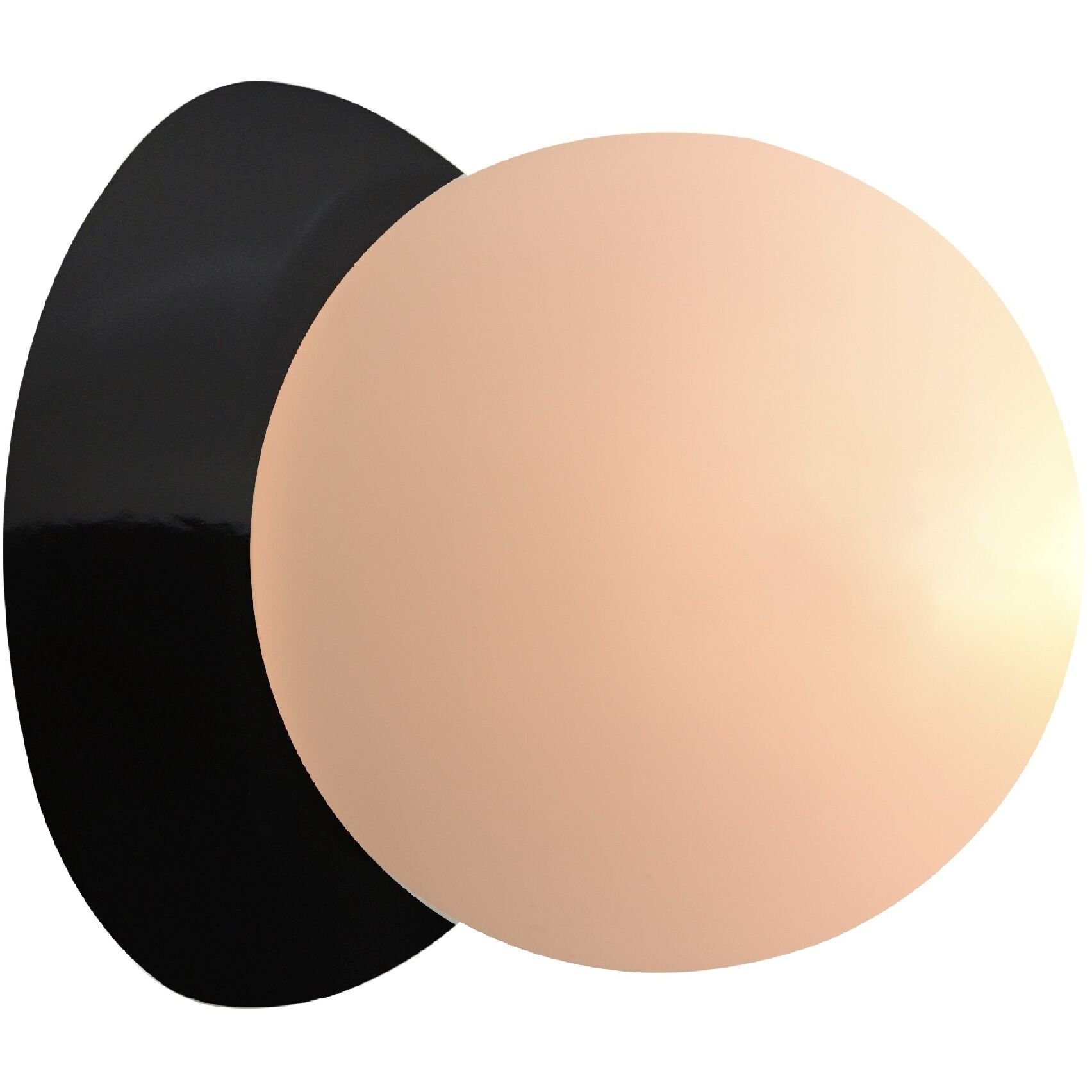 Ambiance LED 4.5 inch Gloss Black Wall Sconce Wall Light