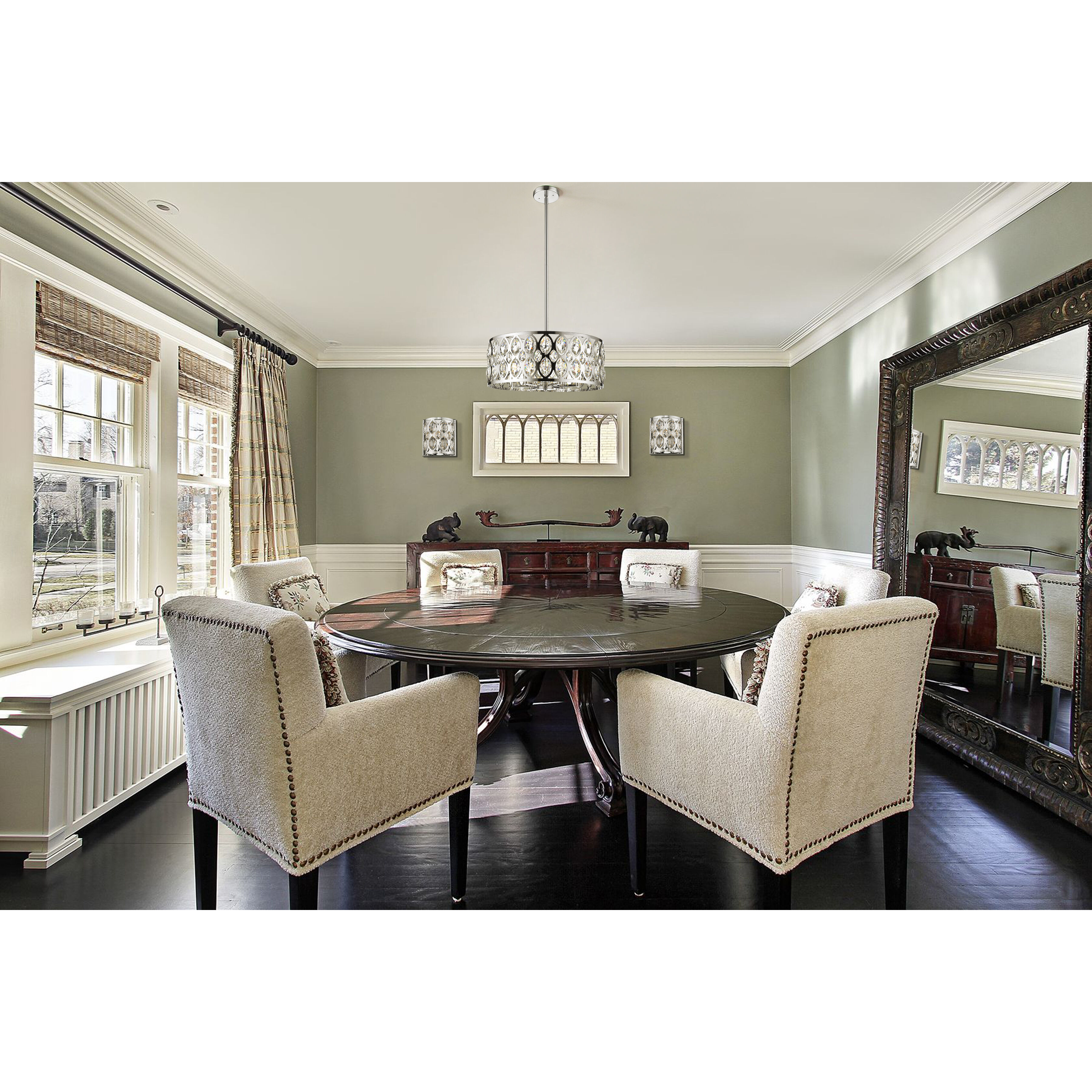 Dealey 2 Light 8.5 inch Chrome Wall Sconce Wall Light