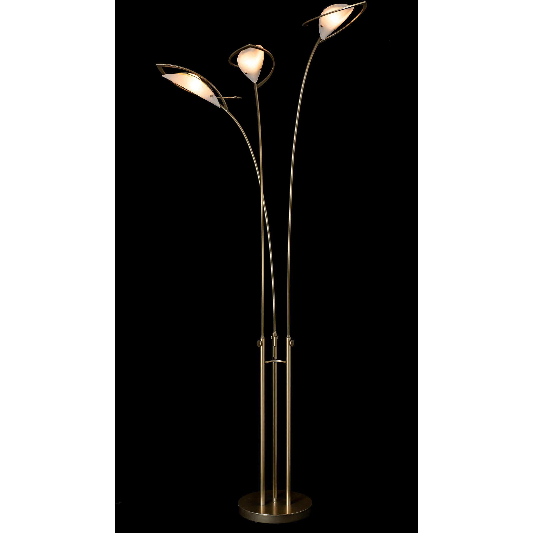 Aerial 79.4 inch 60.00 watt Modern Brass Torchiere Portable Light