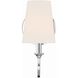Payton Bath Sconce Wall Light in Polished Chrome