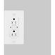 1G Duplex 125 White Outlet, GFCI