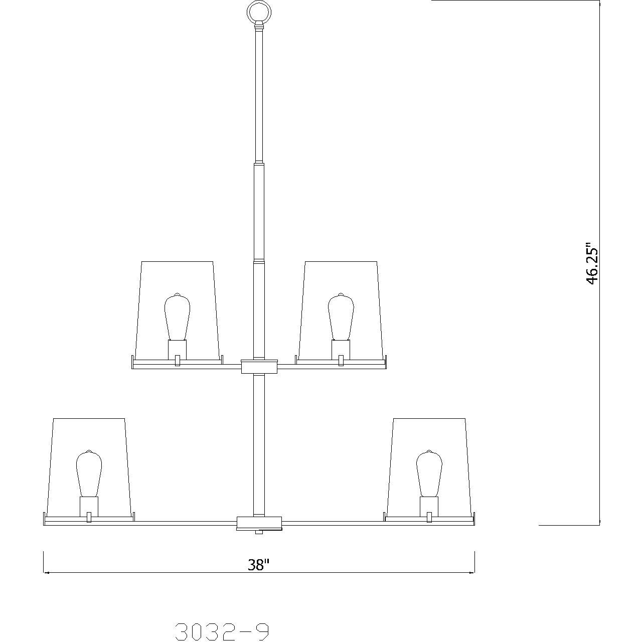 Callista 9 Light 38 inch Polished Nickel Chandelier Ceiling Light