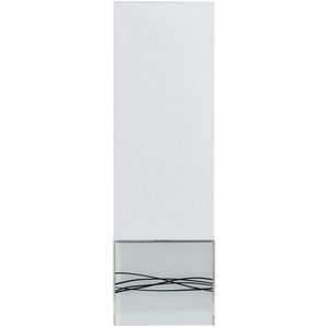 Aragonia 19 inch 40.00 watt White and Black Table Lamp Portable Light